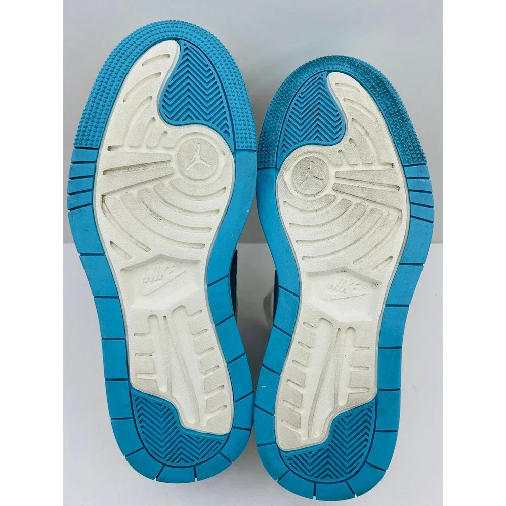 Nike Air Jordan 1 Elevate Low SE Women Sz 6.5‎ Blue Gold FD1028-100